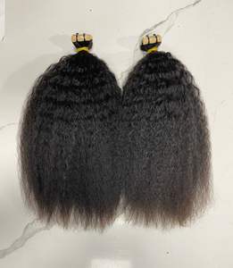 ผมมนุษย์ชาวเวียดนามแบบมีเทปผมแท้ทุกพื้นผิวสำหรับผู้หญิงผิวดำ - Product Image 3