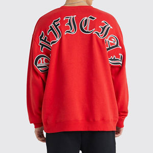 Sudadera Oversize para Hombre con Logo Personalizado, de Algodón Grueso y Forro Polar, Estilo Urbano, con Capucha, Hombro Caído y Cuello Redondo - Product Image 3