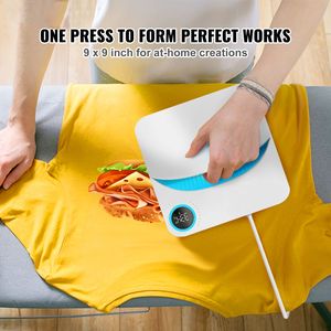Pressa a Caldo Portatile per Sublimazione 9x9 Pollici per Stampa su Magliette - Facile da Usare e Multifunzionale - Product Image 2