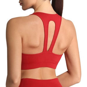 New Arrival Ladies Camouflage Sports <b>Bra</b> with Removable Cups Workout Running <b>Racerback</b> Padded Sports Gym <b>Bras</b> - Product Image 4