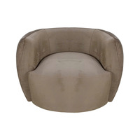 Canapé simple moderne en tissu écologique avec fonction massage et accoudoirs rembourrés en mousse pour bureau, réception, salon