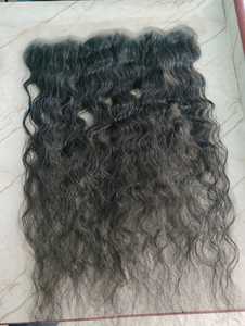 Yamuna Enterprises 13x4 13x7 Cabello Remy Virgen Indio Natural Rizado con Encaje Frontal HD, 100 Piezas - Product Image 4