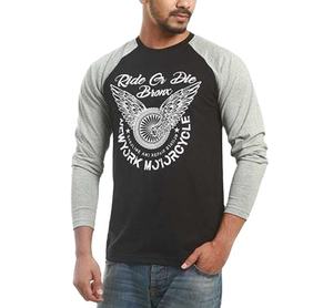 T-Shirt manches longues pour hommes, offre spéciale, à la mode, 100% coton, OEM, personnalisés, vente en gros - Product Image 3