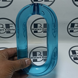 Colorful Transparent Resin Chain Links BE Made Wall Hanging Decor DIY Projects for Room Divider Angel Style Curtain Accessories - Product Image 4