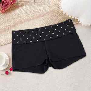 Shorts Casuales de Rayón y Spandex de Alta Gama, Suaves al Tacto, con Gestión de Humedad, Silueta Moderna, Ropa Elegante para el Día a Día para Mujer - Product Image 5