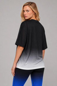 Nueva Camiseta Casual de Punto con Cuello en V para Mujer, Cómoda, de Poliéster y Algodón, Manga Larga, Color Sólido, Anti-Pilling - Product Image 4