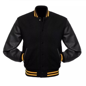 Stonefield Manufacturing Men's Wool <b>Jacket</b> Plus Size High Street College <b>Waterproof</b> Hooded Thick <b>Winter</b> Letterman Varsity - Product Image 2