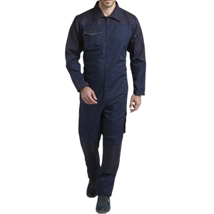 Men's Heavy Duty Work Coverall Multi-Pocket Zip-Up Industrial Mechanic Boilersuit <b>Construction</b> <b>Uniform</b> Wholesale OEM Custom - Product Image 1