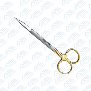 Goldman Fox Tijeras de ortodoncia de la mejor calidad Tijeras de goma rectas de acero inoxidable Fuente de alimentación manual Tijeras de goma universales - Product Image 6