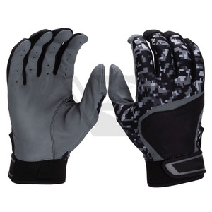 New Design High Quality Extra Padding <b>Baseball</b> Batting Gloves Best Breathable Softball <b>Bat</b> Gloves For Men - Product Image 6