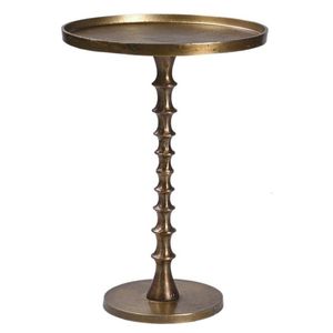 Mesa Auxiliar Metálica Cuadrada con Diseño de Marco Abierto y Uso Multipropósito para Hogar y Oficina - Product Image 3