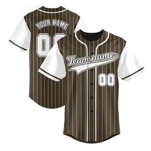 Ropa deportiva de alta durabilidad con tela de malla transpirable premium para equipos, camiseta de béisbol, ropa atlética, camiseta de béisbol - Product Image 5