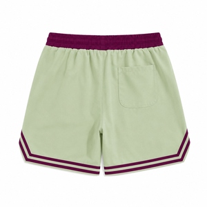 Shorts de basket-ball en mesh unisexe personnalisés avec logo OEM, vente en gros, séchage rapide, respirants, options grandes tailles, 100 % polyester, personnalisables - Product Image 1