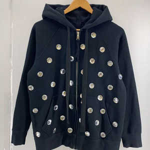 Custom Detail Pullover Hoodie Long Sleeve Hooded Sweatshirt Soft Fabric Comfortable Relaxed Fit Casual Wear Unisex - Product Image 5