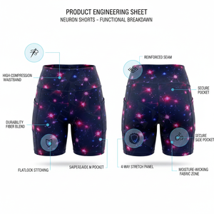 Shorts de sport haute performance pour femmes, sans couture, extensibles, fitness, yoga, séchage rapide, effet push-up, compression, vêtements de sport pour femmes - Product Image 2