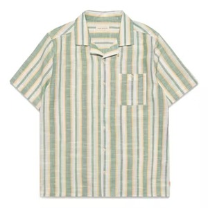 Camisas Casuales a Rayas para Hombre, Tallas Grandes, 100% Algodón, Manga Corta, Cierre de Botones, Color Liso, con Servicio OEM - Product Image 2