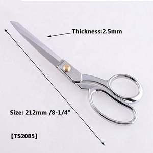 Tijeras de Sastre Profesionales de Marca, Pequeñas, Industriales, de Acero Inoxidable, Afiladas, para Cortar Tela, Ideales para Bricolaje - Product Image 5