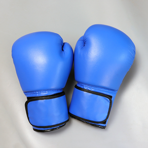 Gants de boxe en cuir et PU avec sangle de poignet réglable, noirs, équipement d'entraînement durable pour le sparring, toutes saisons - Product Image 4