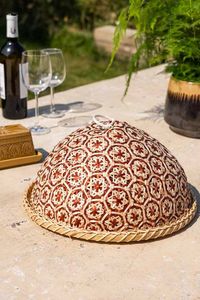 Cesta de pan moderna, hecha a mano, tejida, ecológica, de fibra natural, cubierta para alimentos, centro de mesa, contenedor de frutas - Product Image 3