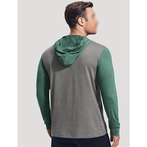 Sweat-shirt de sport doublé polaire, épais, chaud et thermique pour l'hiver, idéal pour la gym et l'entraînement - Product Image 3