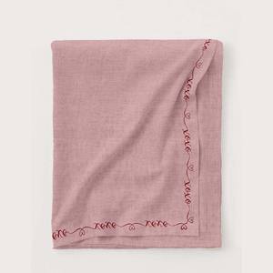 Luxury Style Cotton Embroidery Design <b>Table</b> cloth Decoration Rectangle <b>Table</b> <b>Cover</b> for Kitchen Dining Room for Valentine - Product Image 4