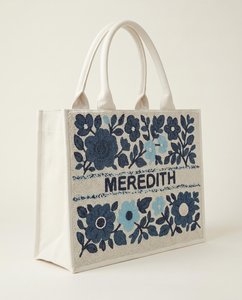 กระเป๋าถือประดับลูกปัด WARNKEN ของ MS Handicraft ลายดอกไม้สีฟ้า วัสดุแก้ว ลูกปัดสีและรูปทรงปรับแต่งได้ รุ่น Ms-wc-001 - Product Image 3