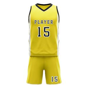Uniforme de basket-ball unisexe personnalisé pour hommes et femmes, respirant, séchage rapide, 100% polyester, logo imprimé par sublimation, ensemble veste et short - Product Image 6