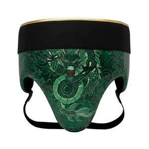 Protège-entrejambe de boxe en cuir de haute qualité, best-seller, design personnalisé, respirant, léger, équipement de boxe - Product Image 2