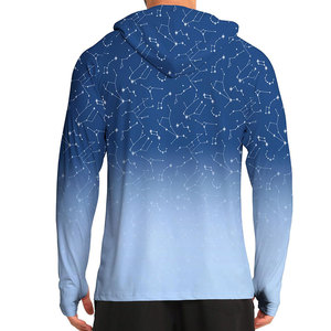 Sudadera con Capucha de Pesca y Caza para Hombre, Protección Solar UV, Manga Larga, 100% Poliéster, UPF 50, Última Llegada, Venta al Por Mayor - Product Image 2