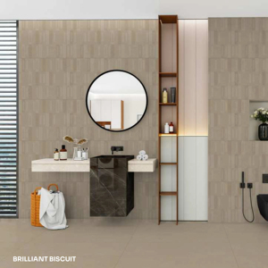 Dalle de porcelaine de surface Luxe Fabula 600x1200mm 60x120cm 24x48 pouces, grand carrelage mural et de sol design pour intérieur contemporain - Product Image 1