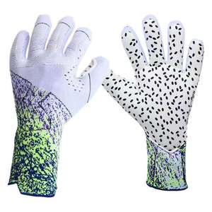 Gants de gardien de but en latex à doigts entiers avec fermeture à lacets et protection des doigts/du pouce - Product Image 3