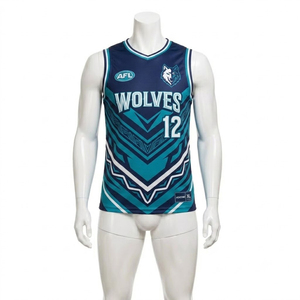 เสื้อ AFL รุ่น Performance Jersey สกรีนโลโก้ ชื่อทีม เบอร์ทีม แบบ OEM ODM น้ำหนักเบา พิมพ์ลายแบบ Sublimation เต็มตัว ผลิตจากโรงงาน - Product Image 1