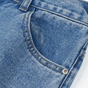 Pantalons en jean en gros, personnalisés avec marque, coupe slim pour hommes, nouveaux designs, en denim - Product Image 5