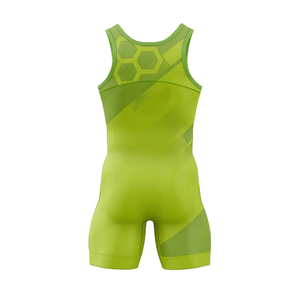 Combinaison de lutte personnalisée pour jeunes et hommes, sublimation, fabrication OEM, vêtements de lutte professionnels, vêtements de sport haute performance - Product Image 4