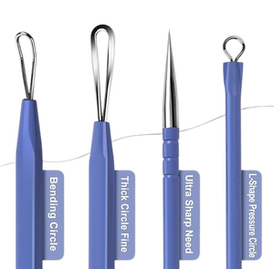 เครื่องมือดูดสิวคุณภาพพรีเมียม สำหรับกำจัดสิวเสี้ยนและสิวอักเสบ ช่วยทำความสะอาดรูขุมขนและสิว - Product Image 3