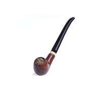 Pipe à fumer en bois, cigarettes, cigares, accessoires pour fumeurs avec boîte cadeau