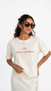 เสื้อยืดผู้หญิงฤดูร้อน สีกรมท่า ผ้าฝ้ายนุ่ม สวมใส่สบาย แขนสั้น ระบายอากาศได้ดี คุณภาพสูง ปรับแต่งได้ แฟชั่นทันสมัย คอกลม ผ้าไหม - Product Image 1