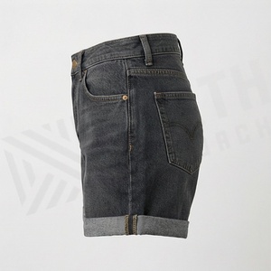 Nouveaux shorts en jean mini taille basse sexy pour femme, délavés à l'acide, avec fermetures éclair, couleur personnalisée, haute qualité, tendance estivale - Product Image 3