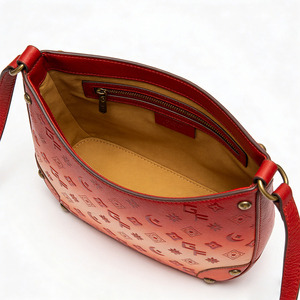 Bolso de Hombro Vintage Degradado para Mujer, Diseño de Moda, Material PU, Forro de Poliéster, Forma de Media Luna - Product Image 6
