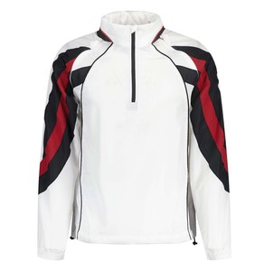 Veste coupe-vent blanche brillante unisexe, coupe-vent vintage personnalisé en nylon, veste d'été coupe-vent style hip-hop - Product Image 6