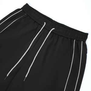 Pantalones unisex de pierna ancha estilo urbano, holgados, bordados, informales, gruesos, tipo jogger, streetwear, para hombre, personalizados - Product Image 2