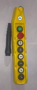 CMK Industrial Hoist Pendant <b>Control</b> Station 2 to 12 Button <b>Remote</b> IP65 Rated Push Button Box for EOT <b>Crane</b> & Lifting Hoists - Product Image 5