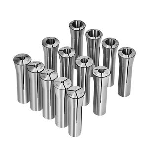Set di Pinze di Precisione R8 da 13 Pezzi, Mandrino per Fresatura 45 #   Scatole di Stoccaggio Etichettate 1/8-7/8 0.0012\"/30 Mu m TIR 13 per Macchine Perforatrici - Product Image 1
