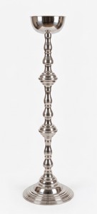 Canni — Vase de fleurs Antique, vernis brillant en aluminium et laiton plaqué or, style moderne, luxueux, décoratif pour mariage, maison, Offre Spéciale - Product Image 5
