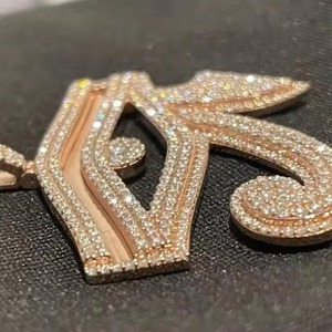 Wholesale Eyes of Horus Pendant Necklace Gold Tone Ancient Symbol Fine Jewelry Pendants & <b>Charms</b> Unisex Fashion Gift - Product Image 1
