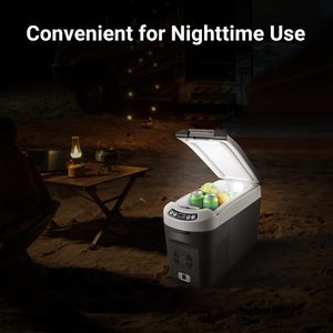Refrigerador de Coche de 12 Voltios, Nevera Pequeña de 16 Cuartos (15L), Congelador Portátil (-4F ~68F), Enfriador de Coche con 12/24V DC para Exteriores - Product Image 3