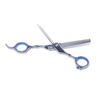 Tijeras de Entresacar Cabello de Alta Demanda, 32 Dientes, para Diestros, Ligeras, para Uso en Salones de Belleza
