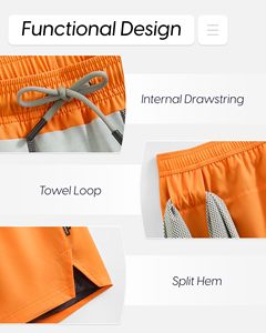 Pantalones Cortos Deportivos 2 en 1 Personalizados para Hombre, Pantalones Cortos para Correr de Secado Rápido, Venta al Por Mayor OEM - Product Image 5