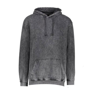 Survêtement décontracté pour homme en coton délavé à l'acide, avec impression de logo personnalisé, respirant, séchage rapide, deux pièces, vente en gros OEM - Product Image 5