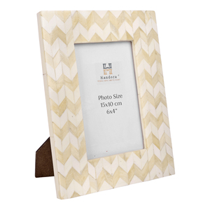 Premium Handmade Bone Inlay Photo <b>Frame</b> <b>4x6</b> | Luxury Tabletop Picture <b>Frame</b> | Home Decor & Gift Item - Product Image 2